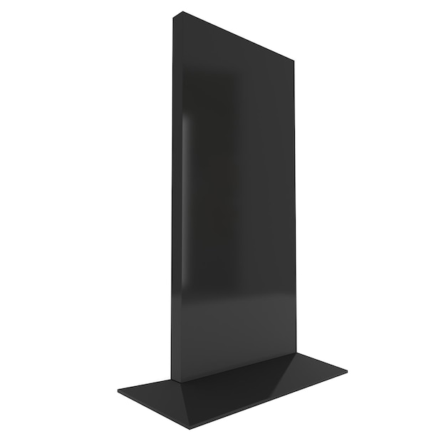 Trade show booth LCD screen stand