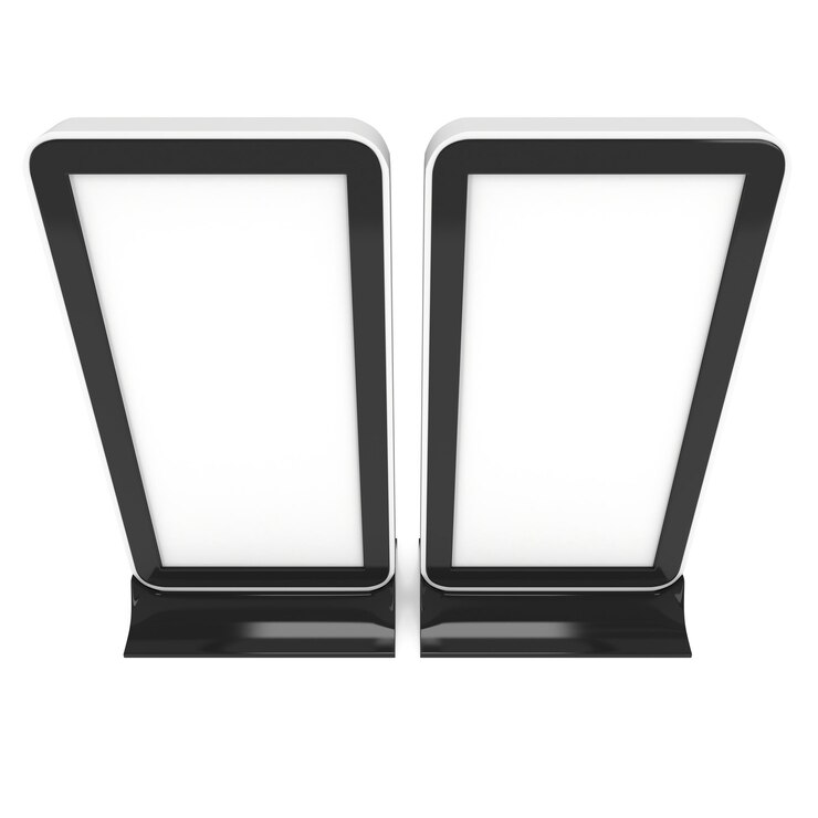 Photo trade show booth lcd screen stand