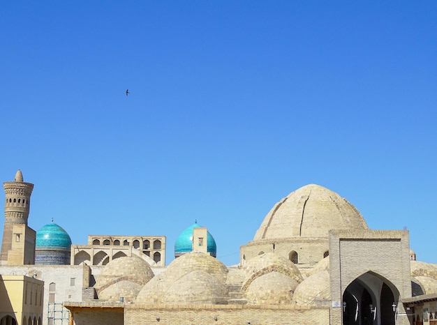 Trading domes of the ancient city of Bukhara