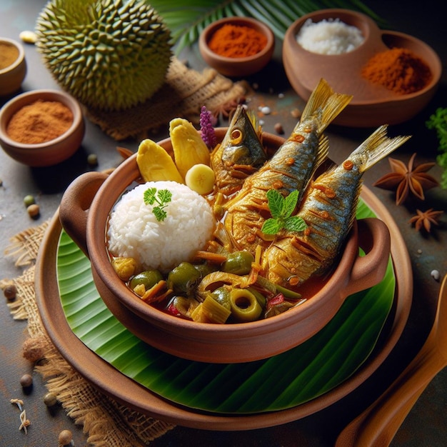 Photo tradisional indonesian food