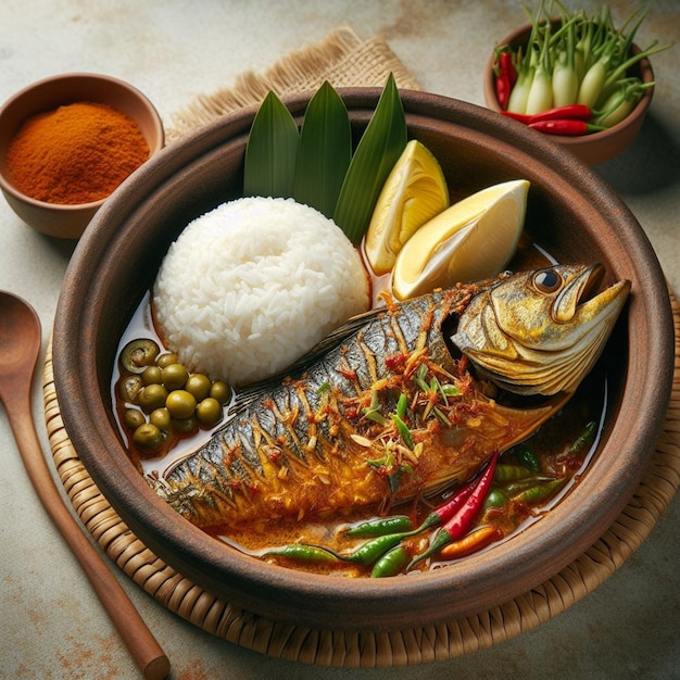 Photo tradisional indonesian food