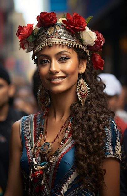 Tradition Meets the Big Apple Mexican Attire at NYC's Independence Day Parade