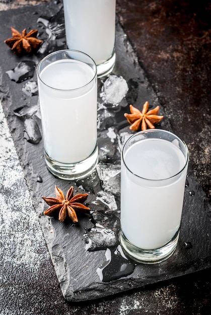 Traditional arabic alcohol drink