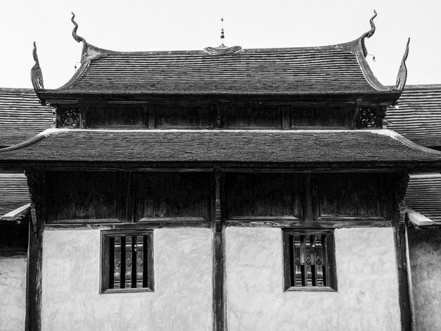 Photo traditional asian building