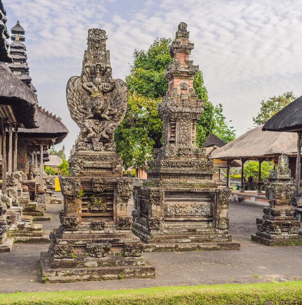 Traditional balinese hindu Temple Taman Ayun in Mengwi. Bali, Indonesia