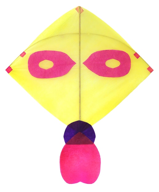 薄い紙で作られた伝統的なバングラデシュの凧