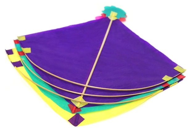 Traditional Bangladeshi kites made of thin papers