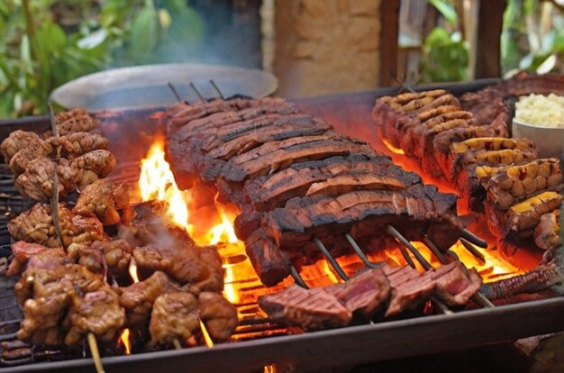 Traditional brazilian barbecue