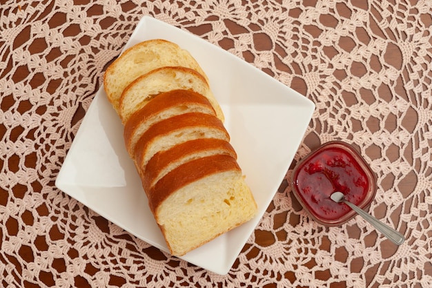 Traditional Brazilian homemade bread