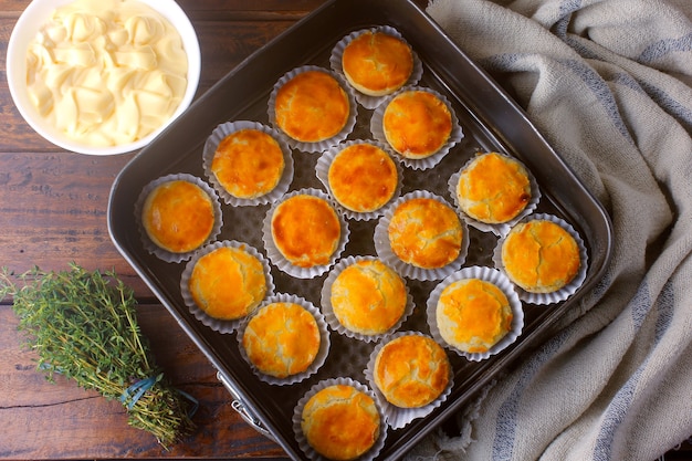 Spuntino brasiliano tradizionale in padella