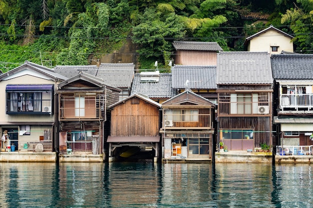 Традиционные здания в Ине Киото