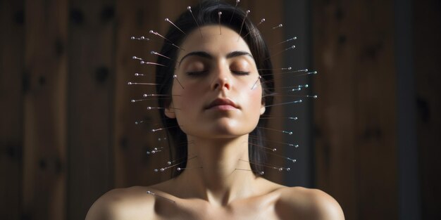 Traditional Chinese Medicine Acupuncture Therapy