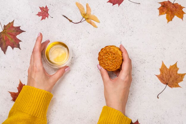 Mooncake tradizionale cinese