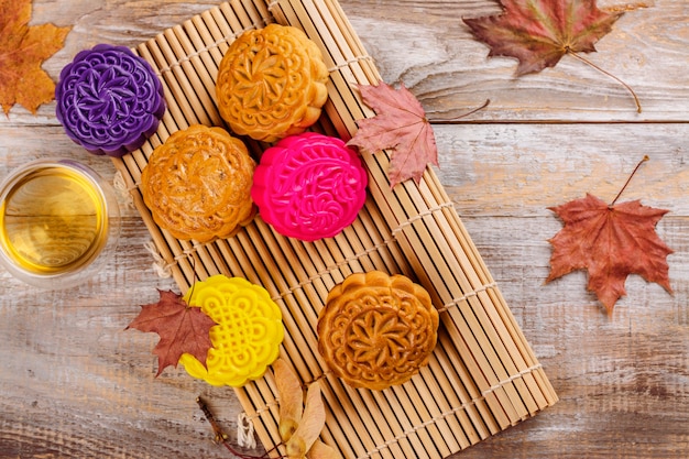 Traditional Chinese mooncakes