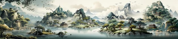 traditional chinese paintingoriental background