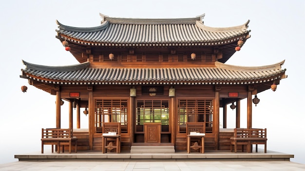 Traditional Chinese Tea Pavilion