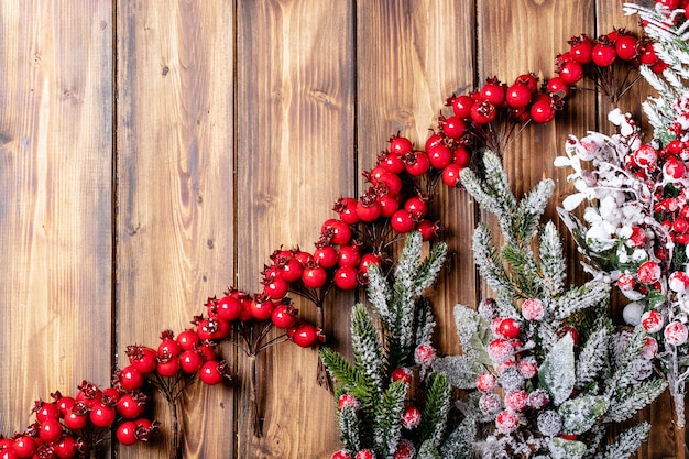 伝統的なクリスマスの飾り