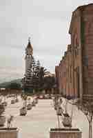 Photo traditional church at bochali area of zakynthos