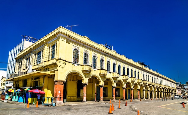 Traditional colonial architecture in san salvador the capital of el salvador