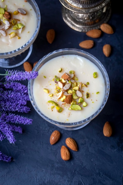 traditional delicious turkish desserts; keskul