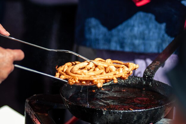 Traditional dish of the San Froilan Fest in Leon Spain