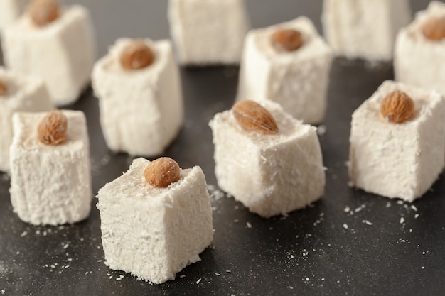 Traditional eastern desserts on the table