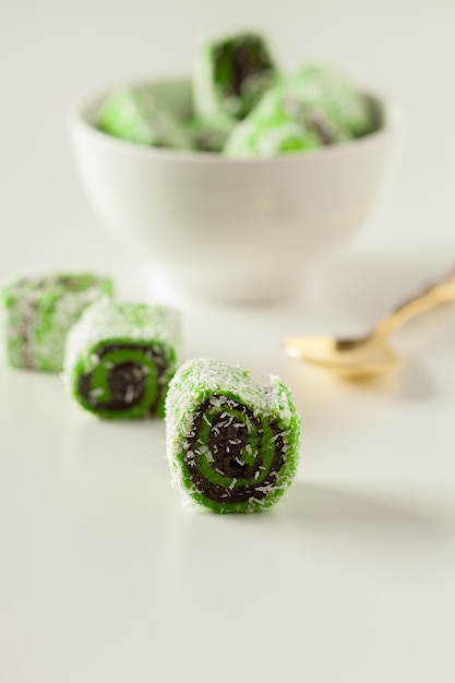 Traditional eastern desserts on the table