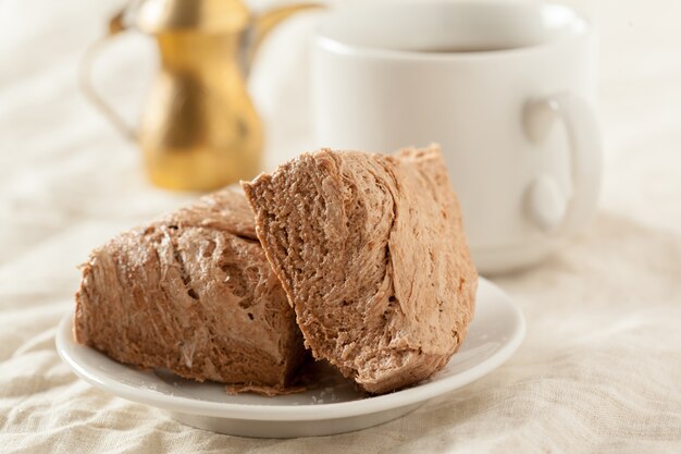 Traditional eastern desserts on the table