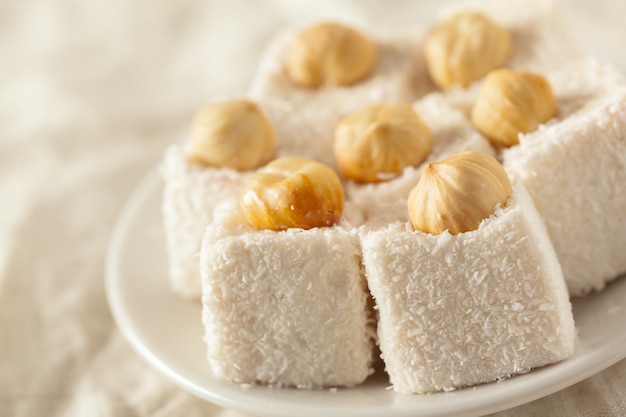 Traditional eastern desserts on the table