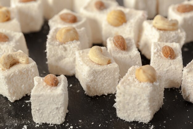 Traditional eastern desserts on the table