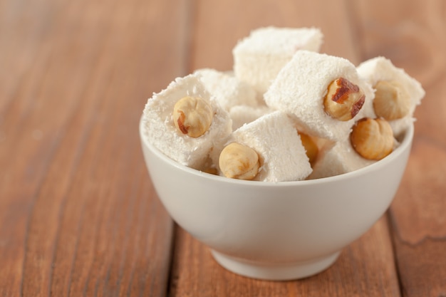 Traditional eastern desserts on the table