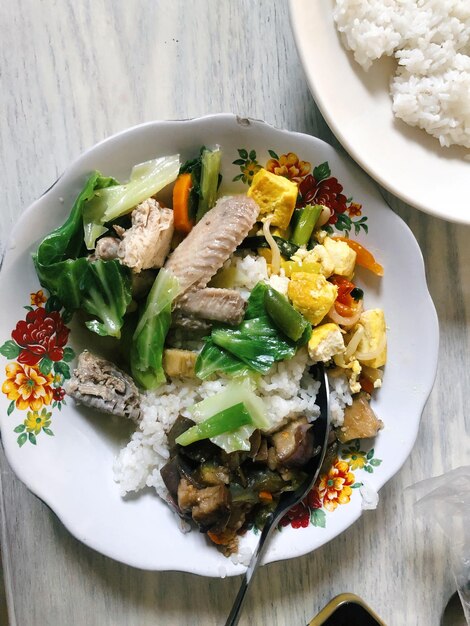 Premium Photo | Traditional food of indonesia at breakfas