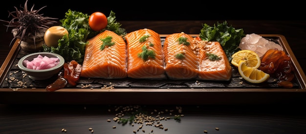 Traditional fresh fish from japan cooked by broiling with salt a domestic dish