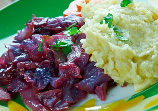 Traditional German Rotkohl- Sweet, Sour Red Cabbage