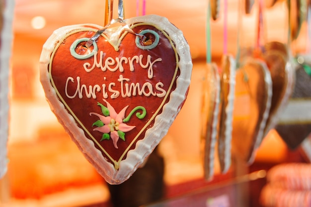 Traditional gingerbread at the Christmas market