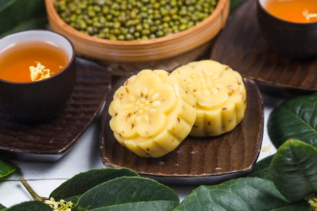 Traditional Gourmet Osmanthus Cake, Chinese pastry