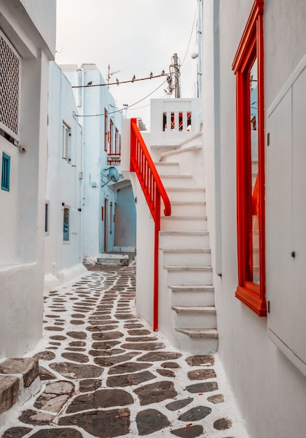 Traditional greek street