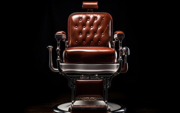 Photo traditional grooming throne