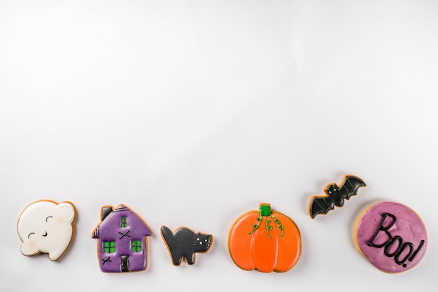 Traditional Halloween cookies