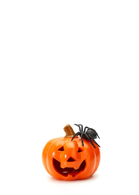 Traditional Halloween decoration pumpkin