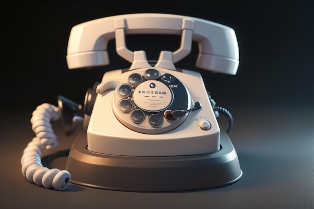 Традиционный ручной телефон, стационарный телефон, история, классический ретро-стиль, старые телефонные обои