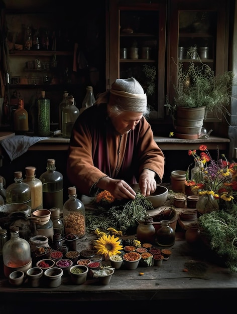 A traditional herbalist