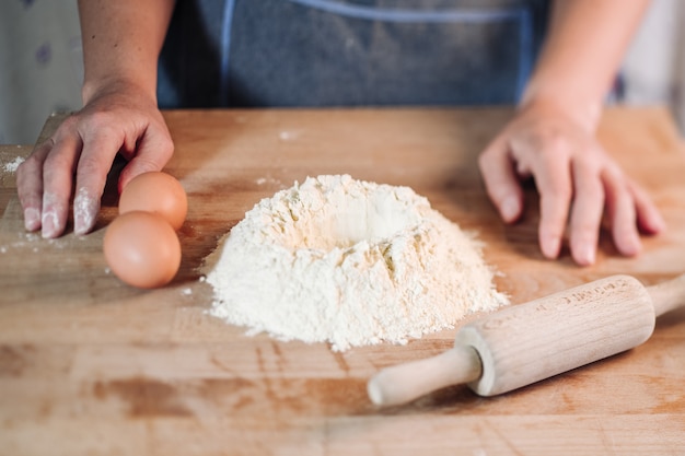 Pasta fatta in casa tradizionale di