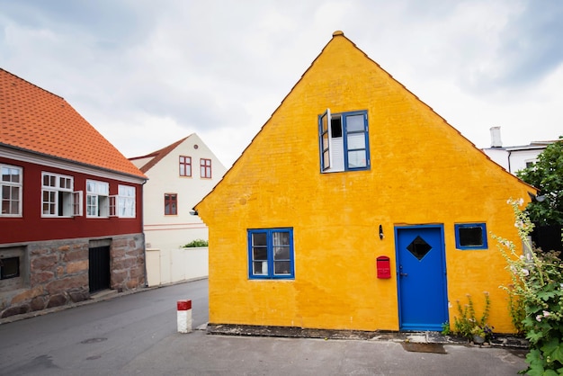 Traditional house in Bornholm island