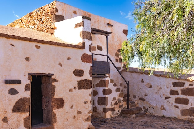 Traditional  house in Fuerteventura, Canary Islands, Spain