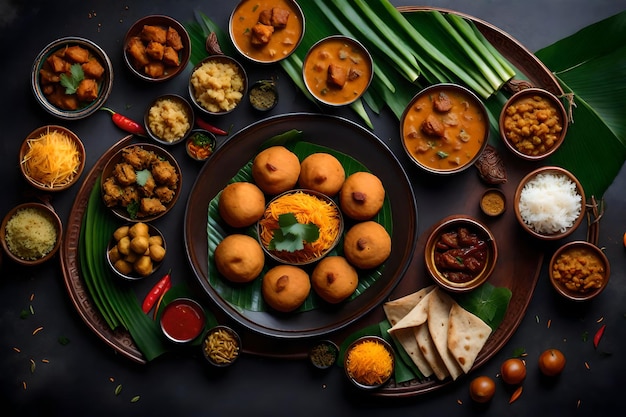 traditional Indian food dish to celebrate Diwali