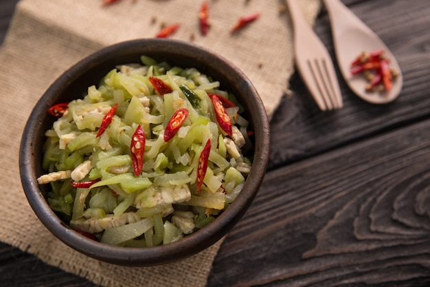 Traditional Indonesian food