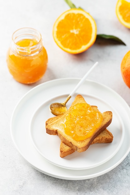 Traditional italian breakfast