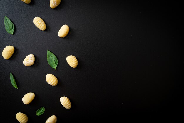 Traditional Italian gnocchi pasta - uncooked