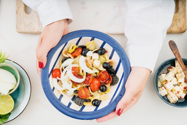 Traditional Italian Pasta salad